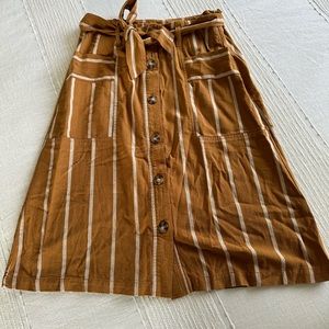 Women’s large knee length skirt